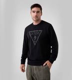 Guess Sweater met zwart geborduurd logo