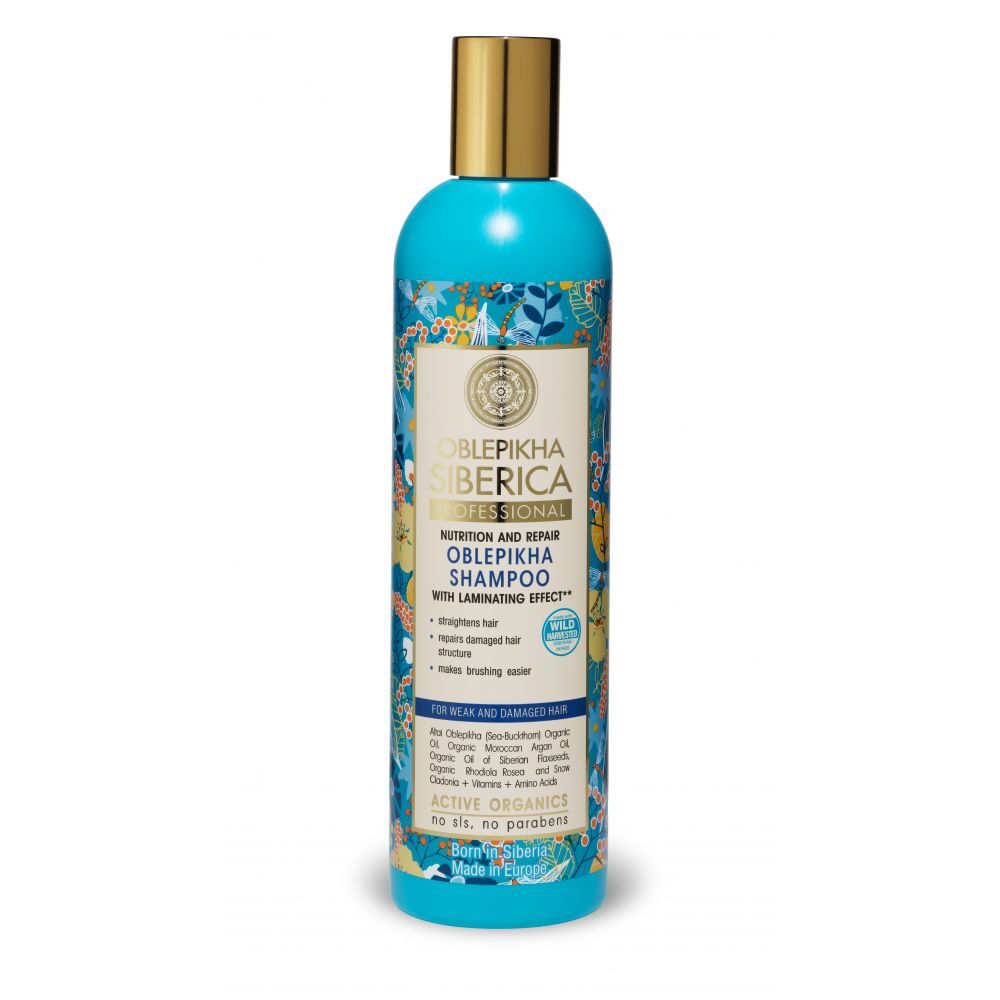 Natura Siberica Oblepikha Shampoo voor Zwak en Beschadigd Haar 400 ml