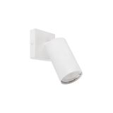 WatioWave Wandlamp, GU10, 35 W, IP20, Ø 75, wit