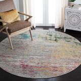 Safavieh Bohemian Indoor Hand Tufted Abstract Collection, ABT340, in Ivory / Charcoal, 60 X 91 cm