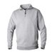 Top Swede 0102-06-09 Model 0102 Zip sweatshirt, lichtgrijs gemêleerd, maat XXXL