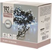 Merkloos Kerstverlichting - LED - Helder Wit - 192 Lampjes - Batterij - 1450 cm