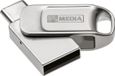 MyMEDIA My Dual USB 2.0 / USB-C Drive USB-stick 32 GB Zilver