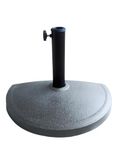 FORNOR 24600 houder voor halve maan, 10 kg, 46 x 28 mm, Zwart