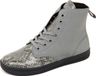DR MARTENS sneaker voor dames, model SCRATCHED, kleur grijs