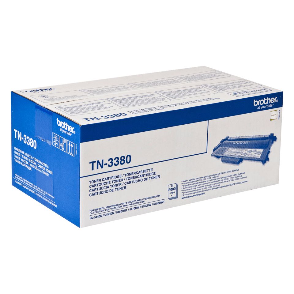 Brother TN-3380 Toner Cartridge - Black - High Capacity