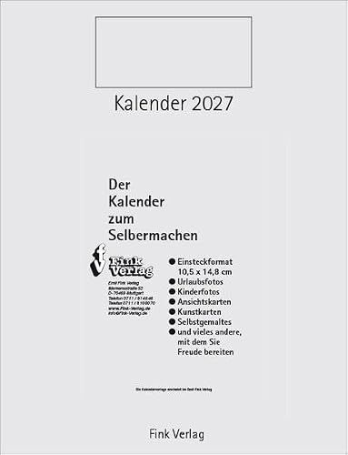 Kalender Emil Fink Verlag Kalender zum Selbermachen 2027