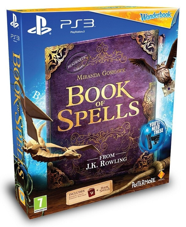 Sony wonderbook book of spells (move) incl. book PlayStation 3