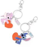 Disney Jacmel Jewelry, Inc. Stitch & Angel BFF Keychain Set