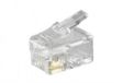 Goobay RJ10 plug voor platte kabel