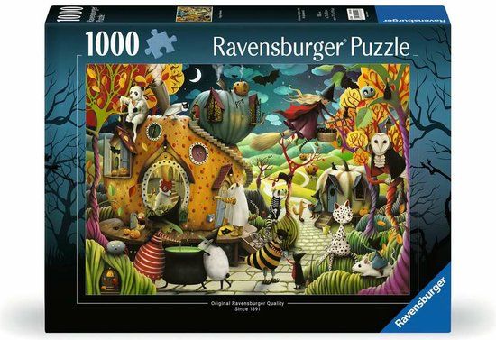 Ravensburger Happy Halloween Seasonal 1000 PC Puzzle