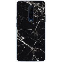 1001 coques OnePlus Bedrukt siliconen hoesje compatibel met OnePlus 7 Pro Marbre noir
