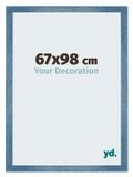 Your Decoration Cadre puzzle 67x98 cm Bleu clair balayé