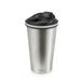 IBILI Thermobeker, Satin, 410 ml, roestvrij staal, dubbele wand, herbruikbaar, koffiebeker