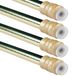 Tringle à rideaux extensible, 60-90 cm, doré (set de 4)