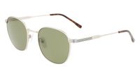 LACOSTE L251S 040 SEMIMATTE SILVER 52/20/145 UNISEX Zonnebrillen