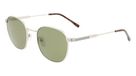 LACOSTE L251S 040 SEMIMATTE SILVER 52/20/145 UNISEX Zonnebrillen
