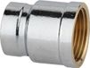 KIRCHHOFF MS Dubbele Reduceermof - Chrome - 3/4"BI x 1/2"BI
