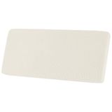 Hokway Elastische hoes voor bankkussens, beschermhoes voor zitkussen (crèmewit, Medium)