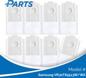 Samsung VR30T85513W/WA Sacs d'aspirateur (8 Pièces, alternative Plus.Parts® à VCA-RDB95)