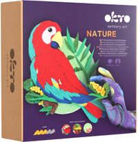 Okto Sensory Art 3D - Natuur - Ara - Luchtdrogende Klei - 14 Jaar