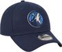New Era Casquette 9FORTY Minnesota Timberwolves - Taille unique - Unisexe - Bleu marine