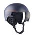 Black Crevice Gstaad Skihelm voor Adultes, carbon navy/oranje, 51-54 cm