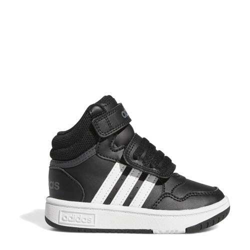 adidas adidas Sportswear Hoop Mid sneakers zwart/wit/grijs