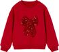 Vertbaudet Kerstsweater voor meisjes met lovertjes