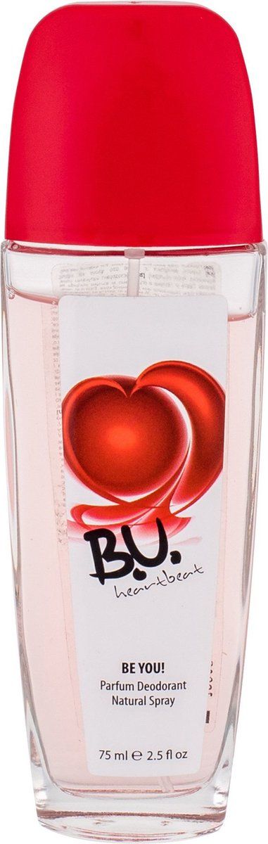B.U. Heartbeat Deodorant Spray - 75 ml - Dames