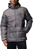 Columbia Fivemile Butte II Hooded Puffer Jas Heren Grijs S
