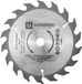 VONROC Lame de scie circulaire 150 x 16 x 2.0/1.1mm - 18 dents – pour bois – universel