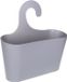 TOYMA Organisateur de salle de bain - panier suspendu - gris - 26 x 10 x 26 cm