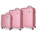 Movom Houten kofferset, roze, 55/68/78 cm