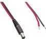 TRU COMPONENTS Laagspannings-aansluitkabel - Rood, Zwart