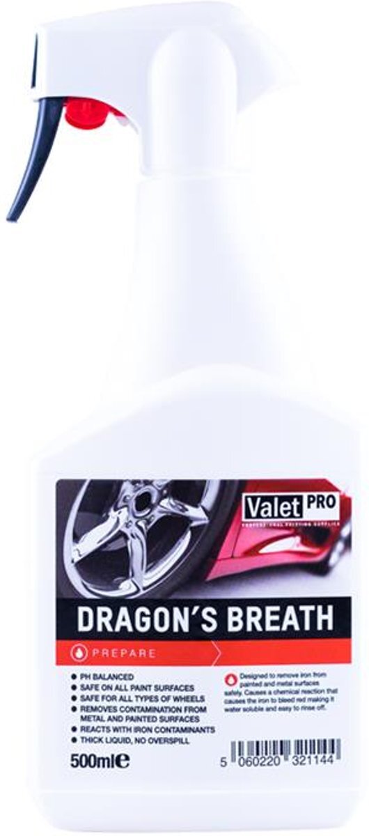 Valet Pro Dragon s Breath Iron Remover - 500ml