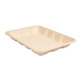 50 Bionic 50 stuks - dienbladen 'Bionic' 700 ml 23,7 x 17,3 x 3 cm natuur Bagazo