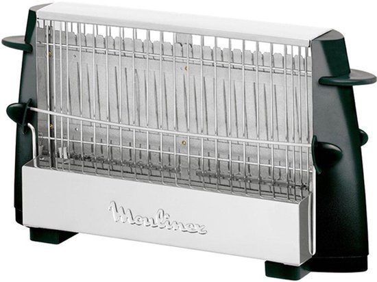 Moulinex 4-Slice Toaster - 760W - Black & Stainless Steel