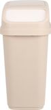 Excellent Houseware GFT aanrecht afvalbakje - beige - 5L