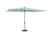 Madison Rectangle Parasol - Grey - 400x300cm