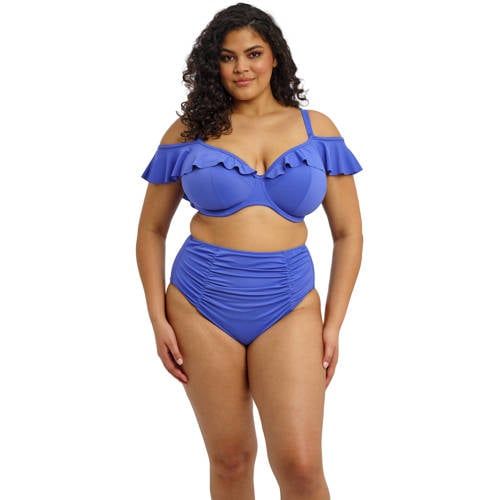 Elomi Plain Sailing blauw high waist bikinibroekje