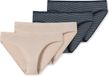 Schiesser Modal Essentials Tai slip voor dames, 4 stuks, mix, effen, XXL