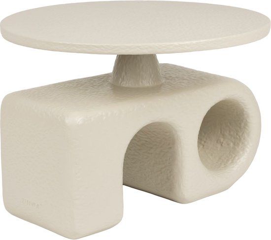 Zuiver Hermit Bijzettafel - Wit