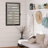 MADECOSTORE Store de rouleaux jour et nuit 45 x 250 cm - Sans perçage, taupe
