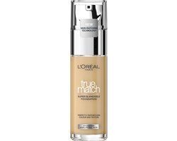 L'Oréal True Match Foundation 3.W Golden Beige - Natuurlijk Dekkende Foundation met Hyaluronzuur en SPF 17 - 30 ml