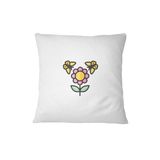 Bona Basics Decoratieve Kussenhoes Wit 45x45 cm