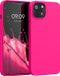 kwmobile telefoonhoesje geschikt voor Apple iPhone 13 - Back cover in neon roze