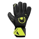 Uhlsport Gants de gardien Fangmaschine Soft Flex Frame - Noir/jaune Fluo Enfant, pointure 4½