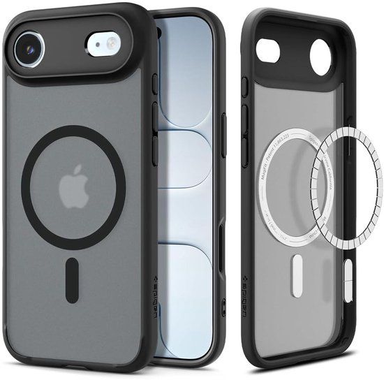 Spigen Ultra Hybrid MagFit iPhone Air Hoesje Zwart