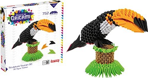 LANSAY Mille et Un Origami - Tukan - 3D-sculptuur - 3181860204511